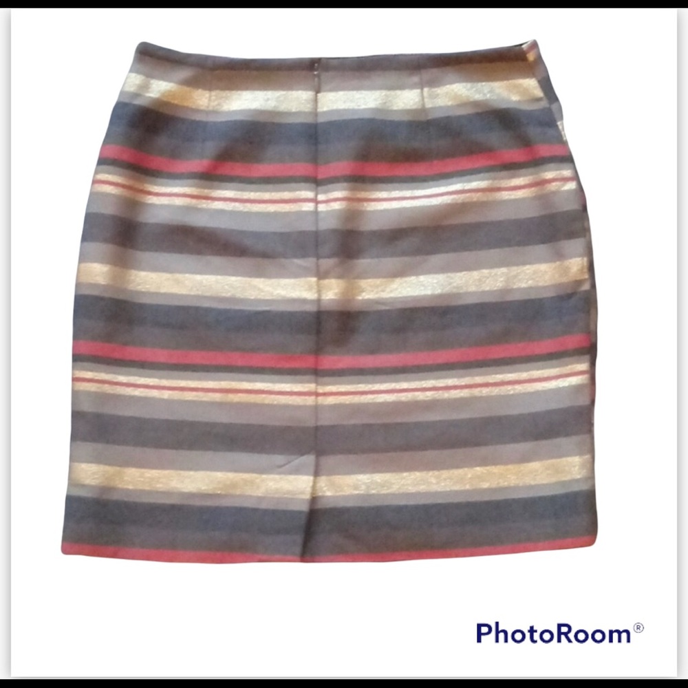 Banana Republic Multi Color Striped Skirt EUC - Picture 2 of 5